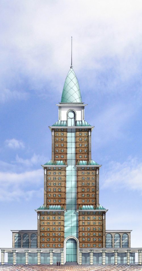 Kiev - building complex concept proposal (6)